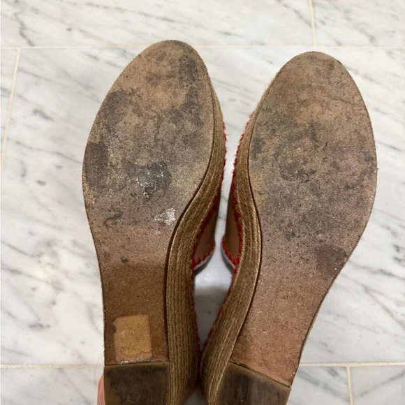 Valentino leather platform espadrille sandals IT39.5 Includes dust bag and box - Picture 4 of 7